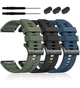 ZPJPPLX 22mm Compatible with Garmin Fenix8 AMOLED 47mm/Fenix E/Fenix 6 Pro/6/7/7 Pro/5/5 Plus Wat...
