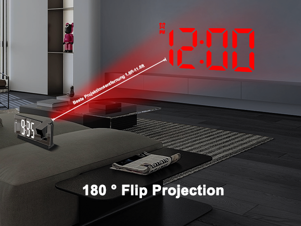 Projection Alarm Clock
