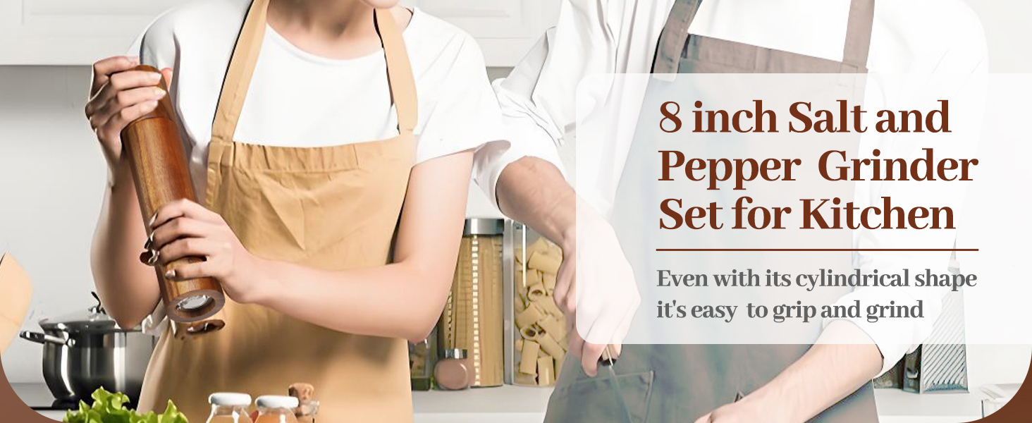 salt and pepper grinder set