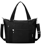 TEUEN Travel Duffel Bag Gym Bag for Women, Waterproof Nylon Weekender Overnight Bag Personal Item...