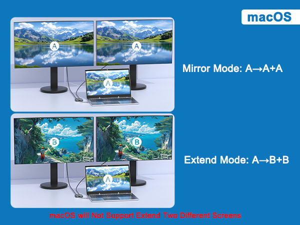 display port splitter for dual monitors