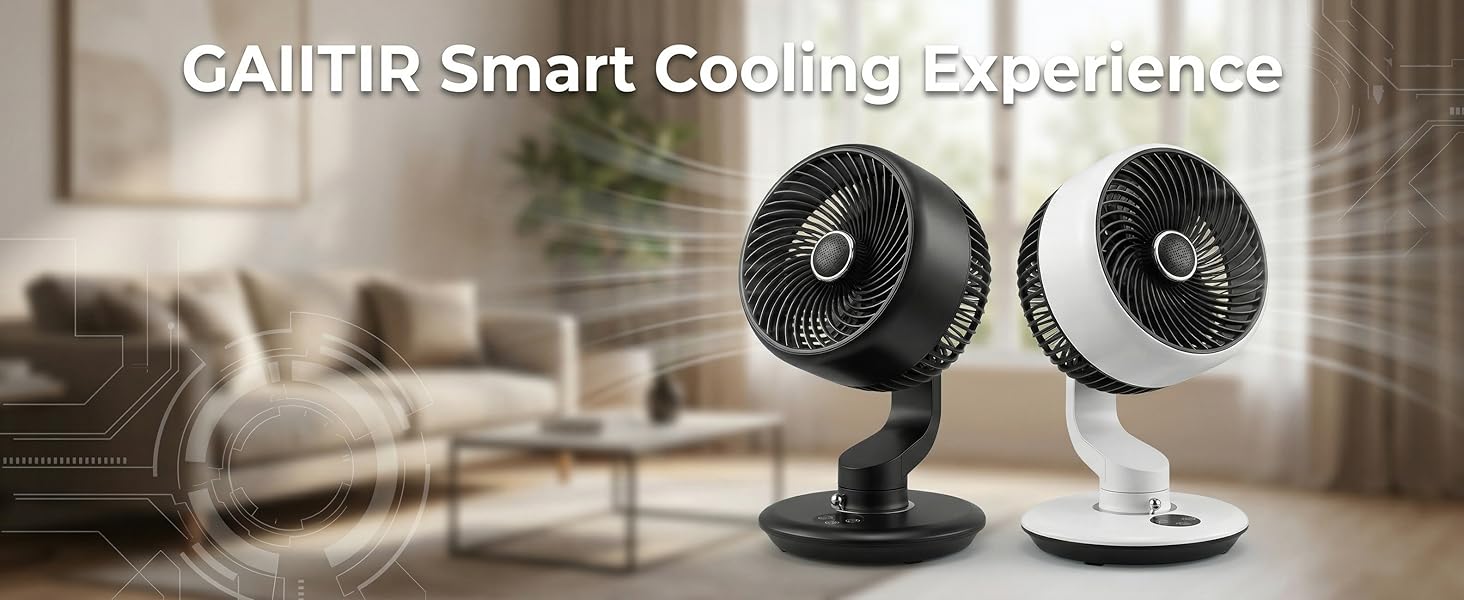 Experience the perfect blend of advanced technology and summer comfort with our desktop fan.