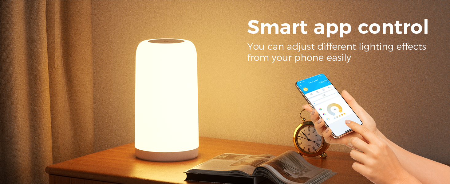 App control table lamp