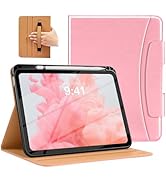 MoKo for iPad A16 Case 11-inch, iPad 11th/10th Generation Case (2025/2022) with Pencil Holder &amp; P...