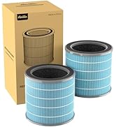 Aircillin Air Purifier AP070A &amp; AP070B Replacement Filters, Efficiency Activated Carbon, High-eff...