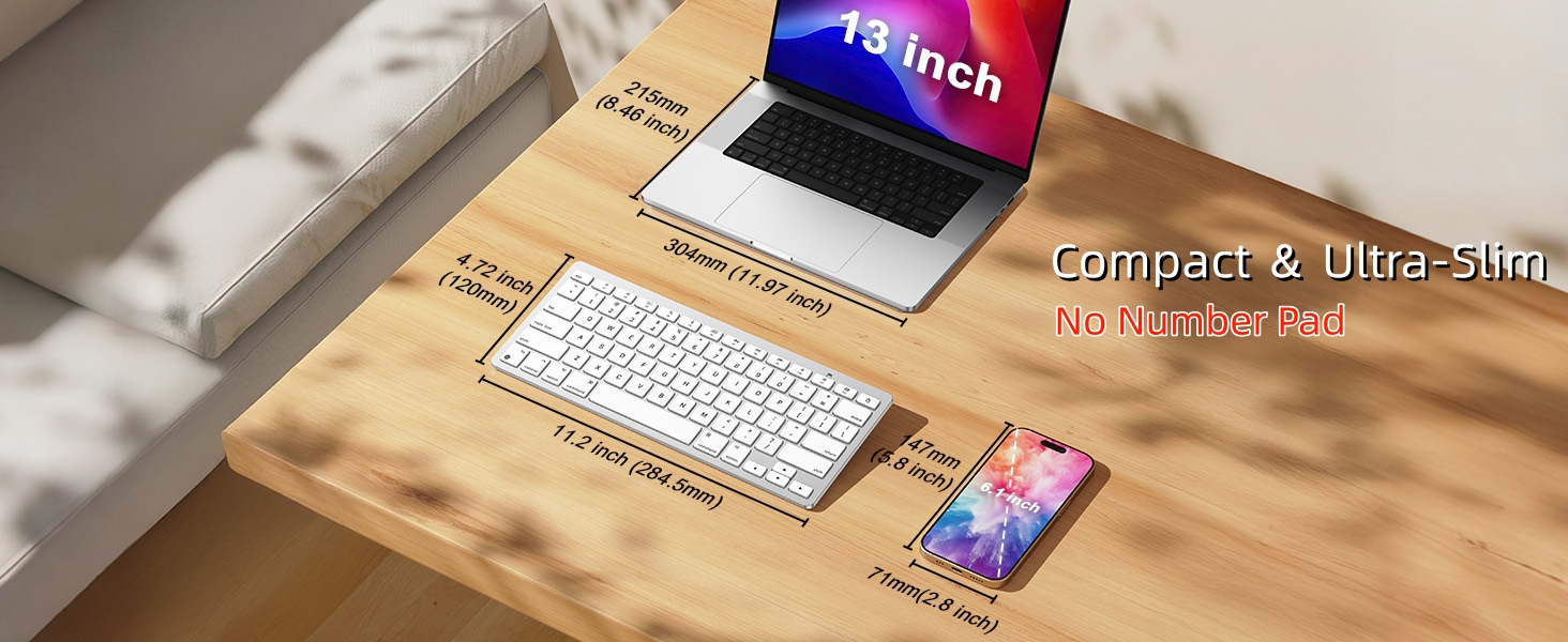 Wireless Keyboard for Mac
