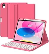 MoKo for iPad (A16) 11th Generation Case with Keyboard 11 inch 2025, iPad 10th Generation 10.9 in...
