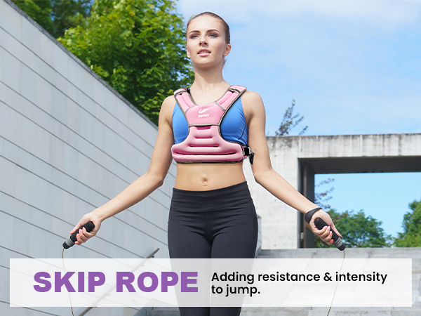 Weighted Vest for Women and Men 6 8 10 12 15 20lbs with Reflective Stripe Adjustable Buckle Straps