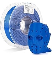 AMOLEN PLA 3D Printer Filament, High Speed Sapphire Blue PLA Filament 1.75mm, PLA 3D Printing Fil...