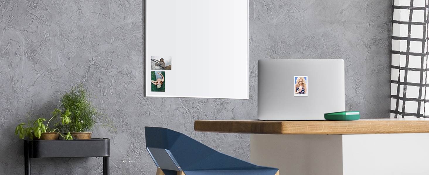 Kodak Smile Printer sticky-backed photos
