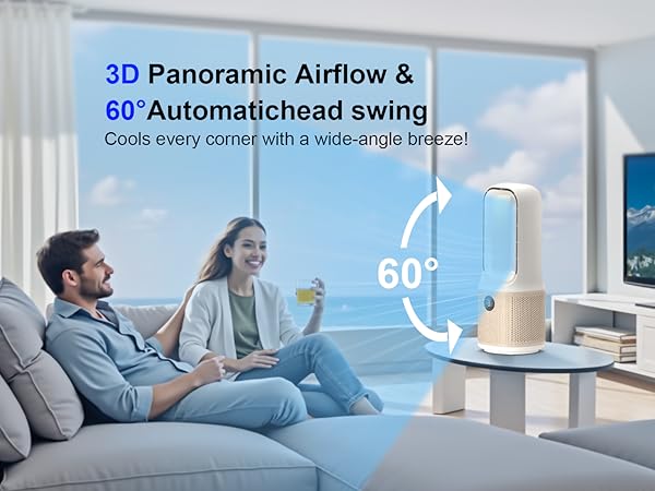 oscillating table fan