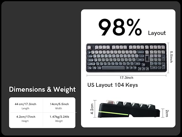Dimensions &amp; Weight