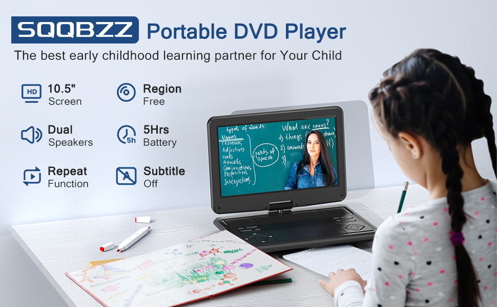 portable dvd player for kids