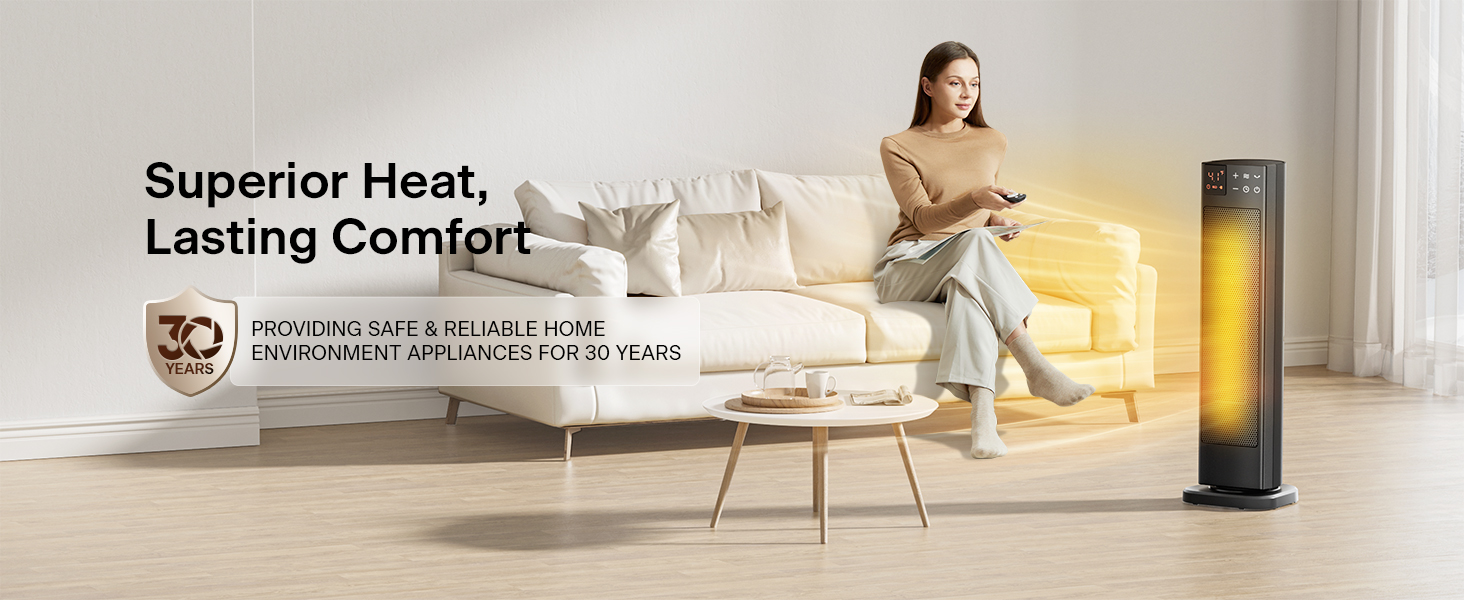 Superior Heat, Lasting Comfort