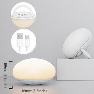 soft silicone baby night light