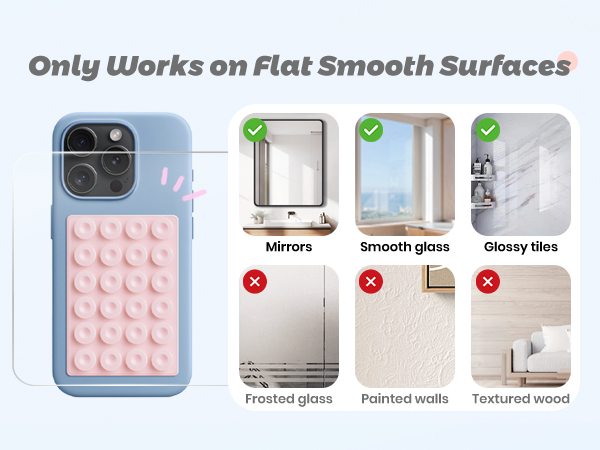Only Works on Flat Smooth Surfaces