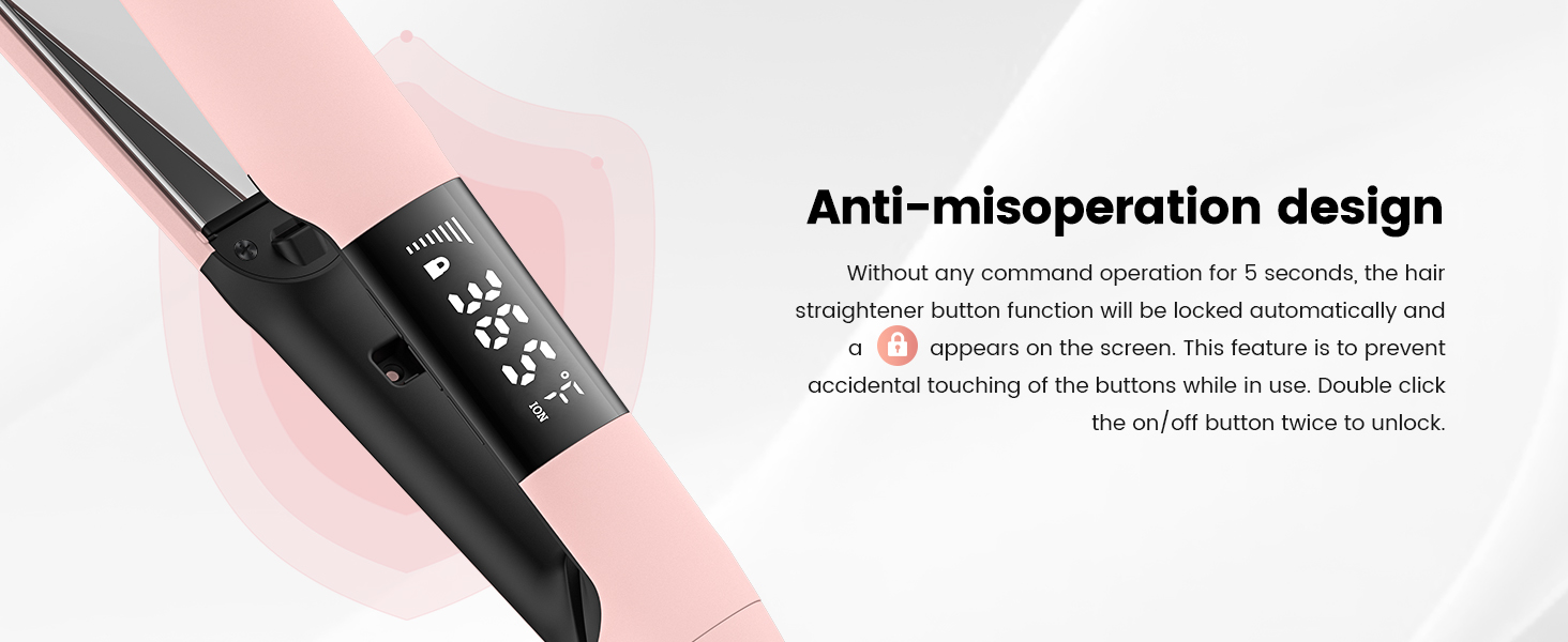 Hair Straightener and Curler 2 in 1