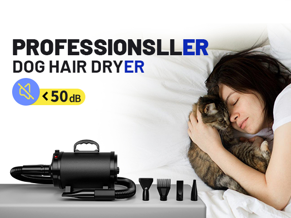 dog dryer hair blow pet grooming pet dryer high velocity deshedding Blanlody