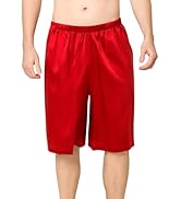 DAISYSILK 100 Pure Mulberry Silk Men Knee Elastic Waist Satin Underwear