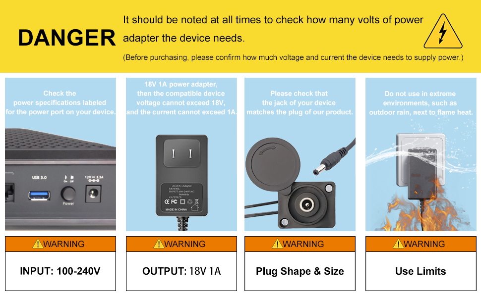 [207] 18V 1A warning A+