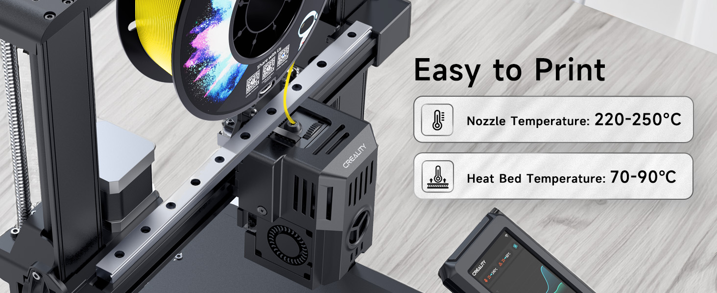 creality petg filament 1.75mm 1.75 3d printer filament