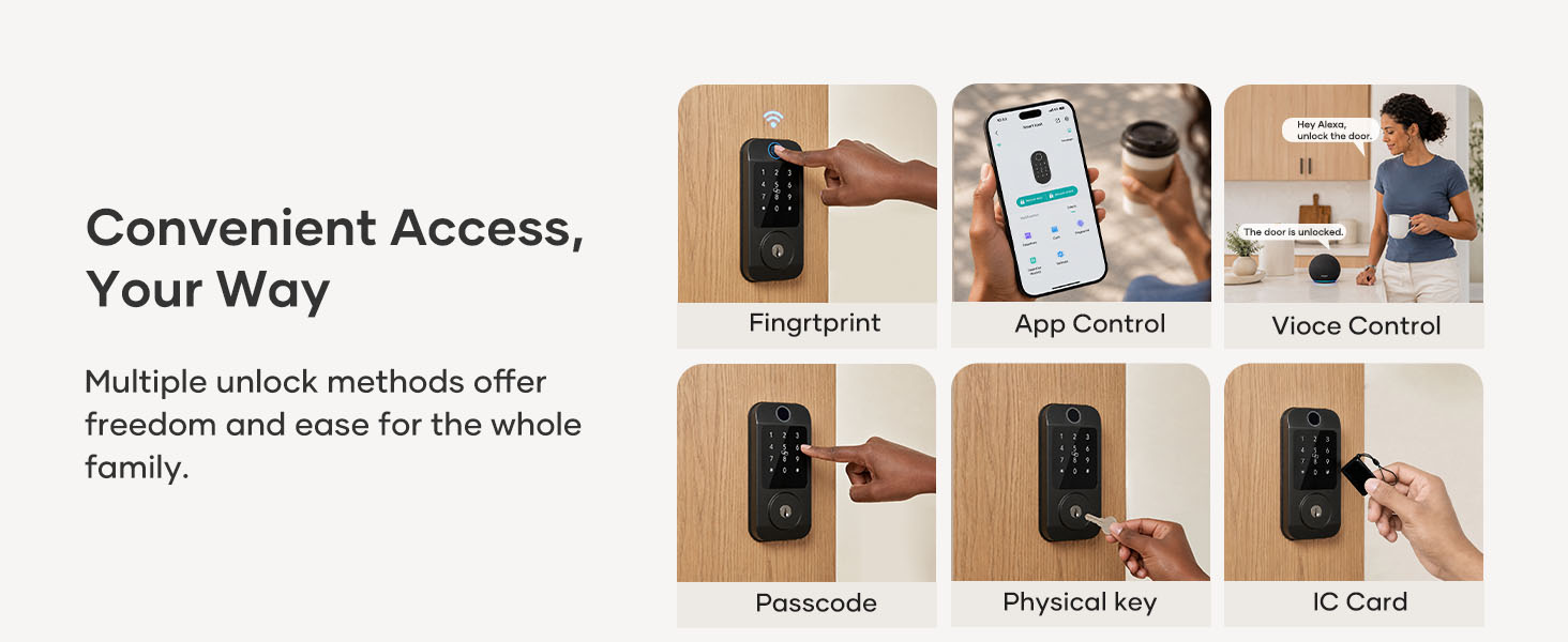 keyless entry door lock