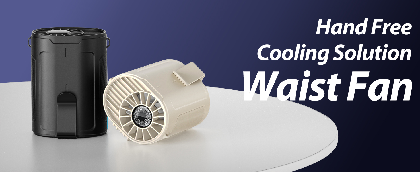 waist fan portable