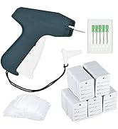 2006 PcsTagging Gun Kit Including Liumai Tag Gun, 5 Steel Needles, 1600 Clear Barbs Fasteners, 40...