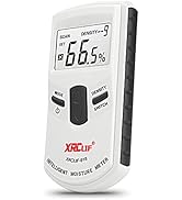 Handheld Wood Moisture Tester Meter with LCD Display, To Measure the Percentage of Water in Firew...