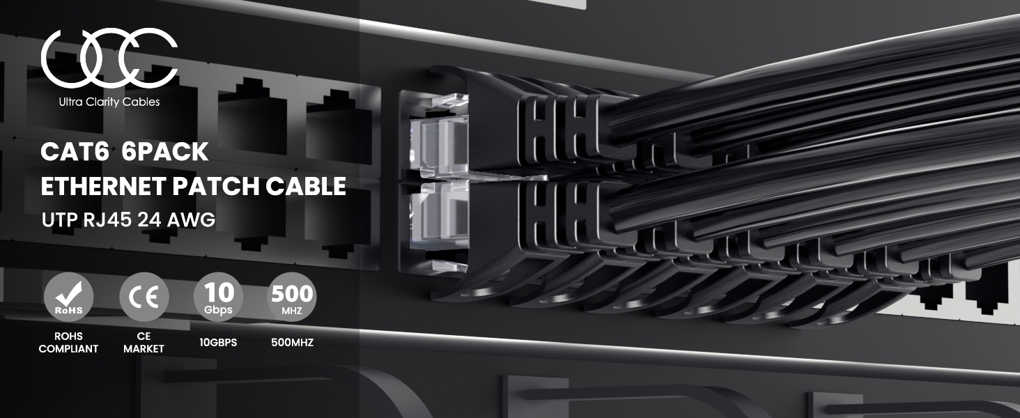 CAT 6, UTP, ETHERNET CABLE