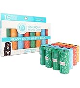 AKC Dog Poop Bags - Leak Proof Pet Waste Bags - 16 Refill Rolls - Lavender Scent - 240 Count (Pup...