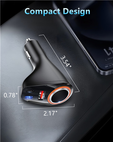 car charger usb c adapter fast charging usb car charger