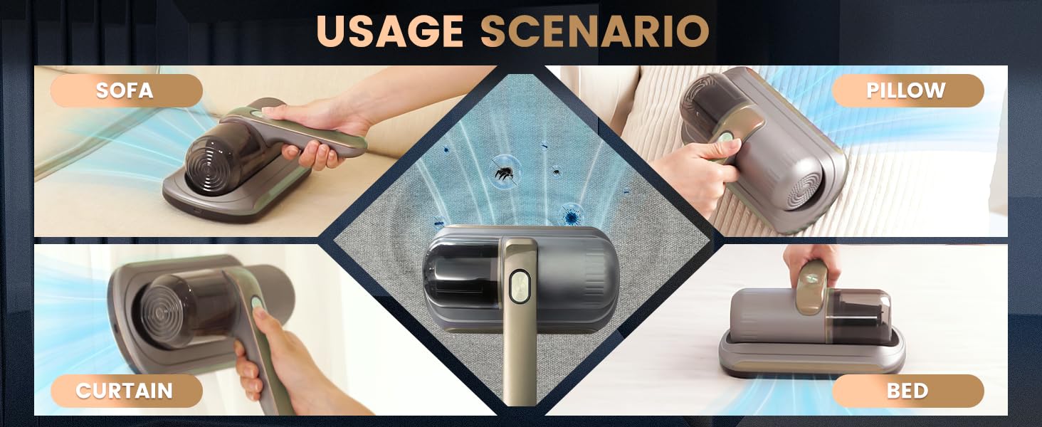 mattress vacuum cleaner uv sanitizing