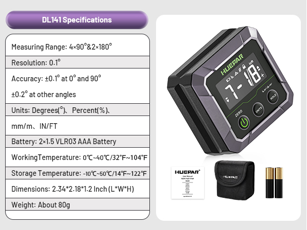 digital protractor angle finder