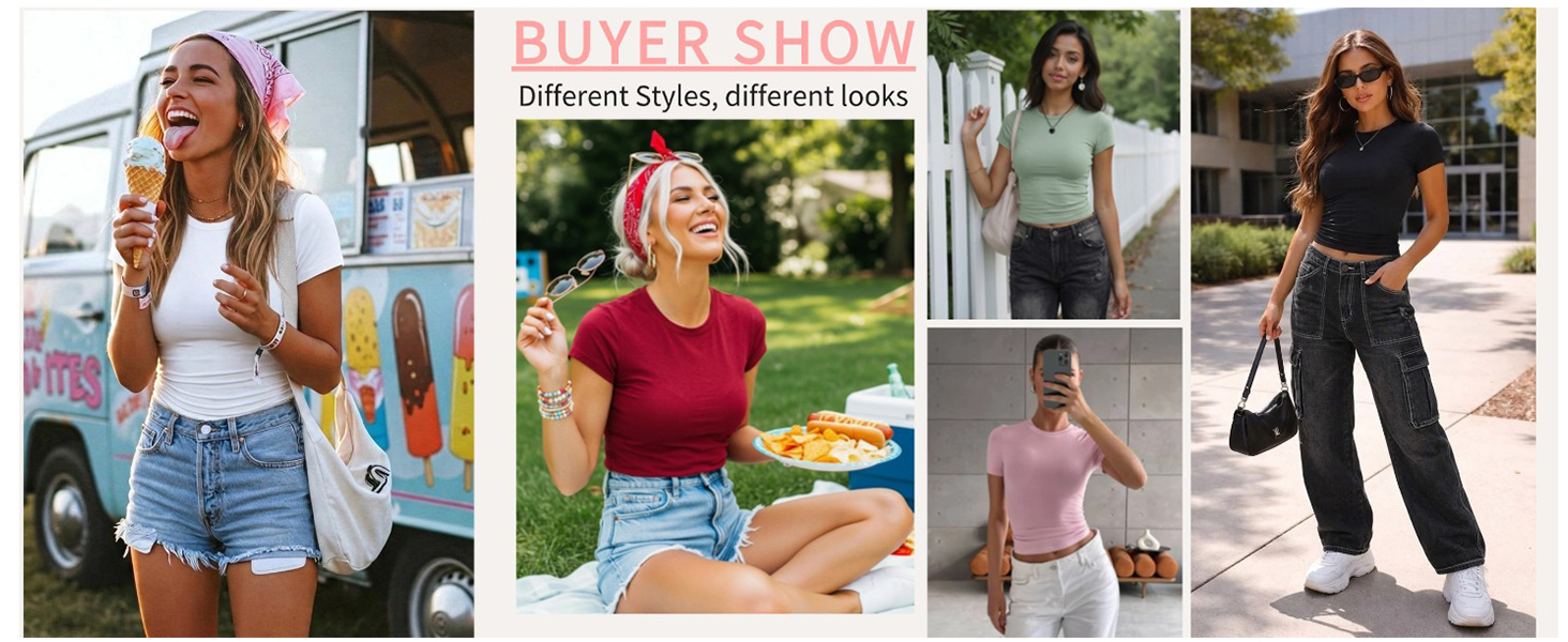women fitted shirts short sleeve tops summer clothes