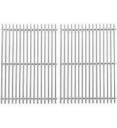 PETKAO 18.75 x 13.25” Stainless Steel Cooking Grate for Weber Genesis II and Genesis II LX 300 Se...