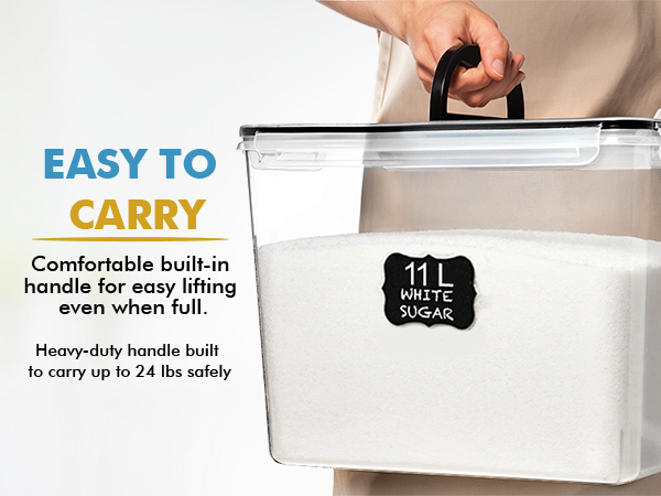 Shazo flour sugar storage containers pantry organization kitchen organization home organization