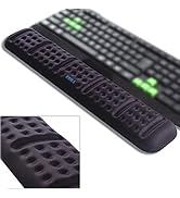 BRILA Upgraded Ergonomic Keyboard Wrist Rest Support Cushion Pad, Comfy Soft Memory Foam Gel Padd...