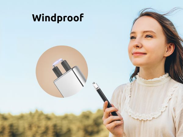 windproof arc lighter
