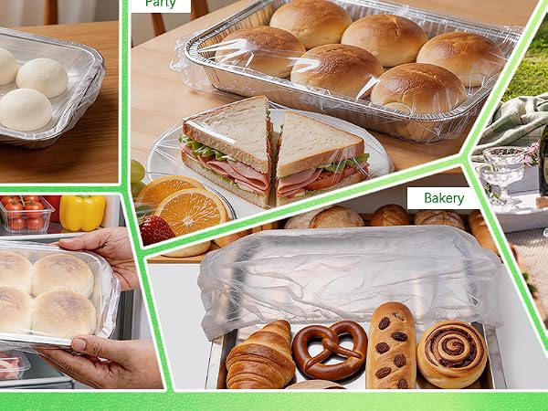 plastic wrap for food