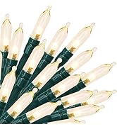 Battery Operated Christmas String Lights, 8ft 20 LED Mini Lights with Timer, Christmas Tree Light...