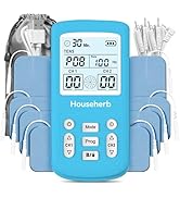 TENS Unit Muscle Stimulator for Pain Relief, 3-in-1 EMS TENS Machine with 28 Modes, 40 Intensity ...