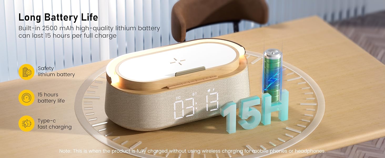 bluetooth speaker and charger