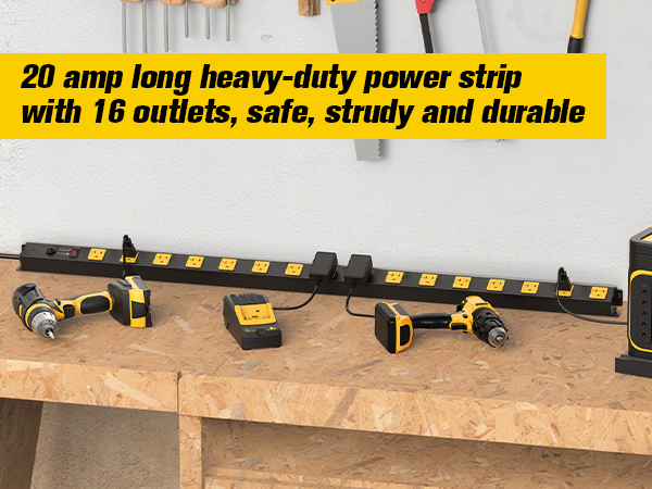 heavy duty power strip