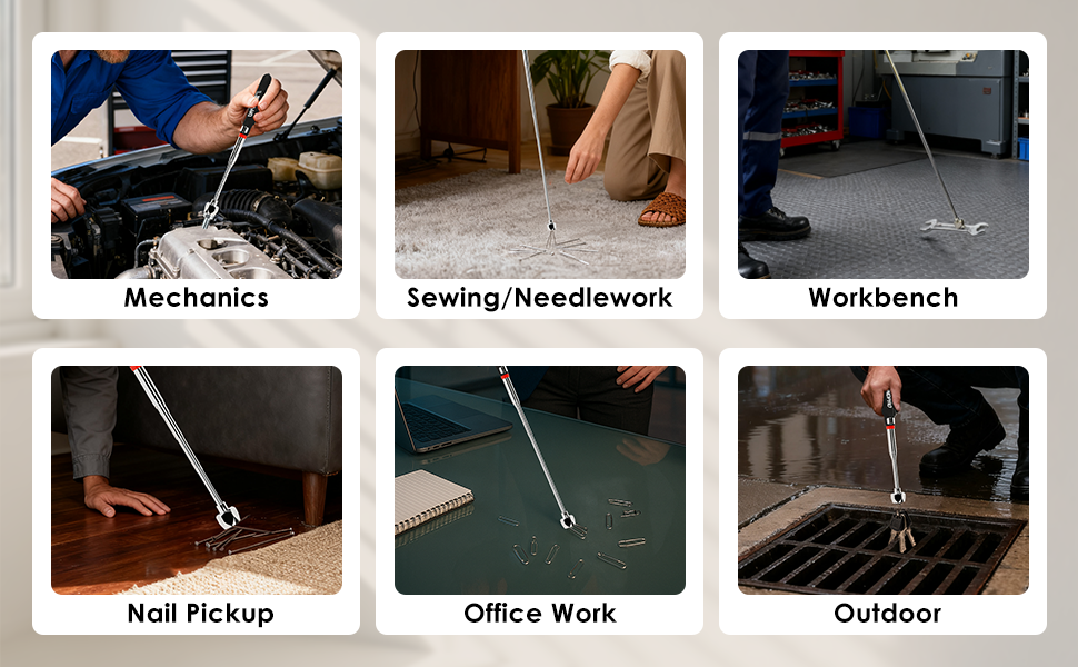 magnetic grabber pickup tool