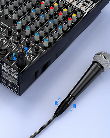 xlr microphone cable