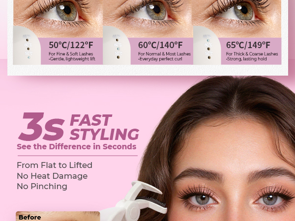 heated eyelash curler