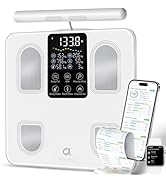 Arboleaf Scale for Body Weight, Smart Scale with BMI, Body Fat, Muscle Mass, 26 Metrics Full Body...