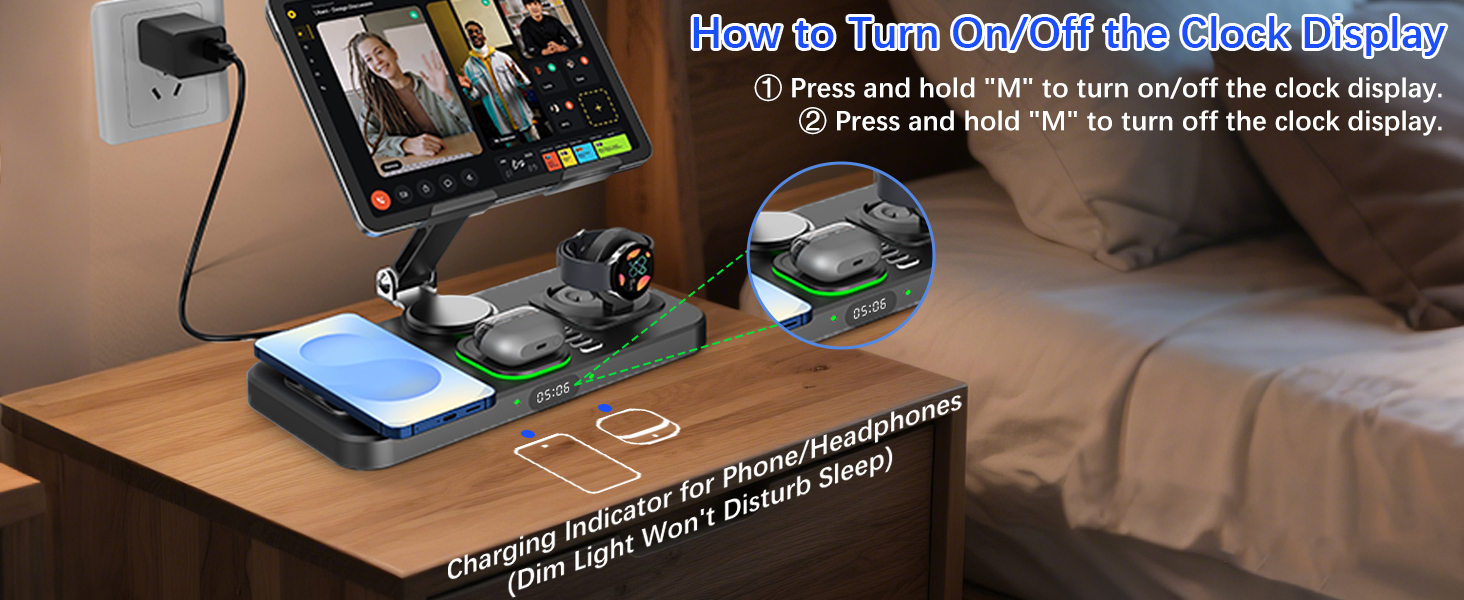 3 in 1 charging station android