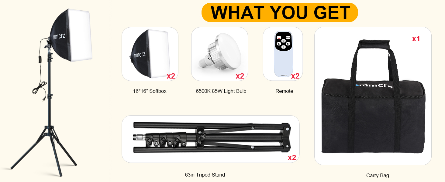 softbox lighting kit